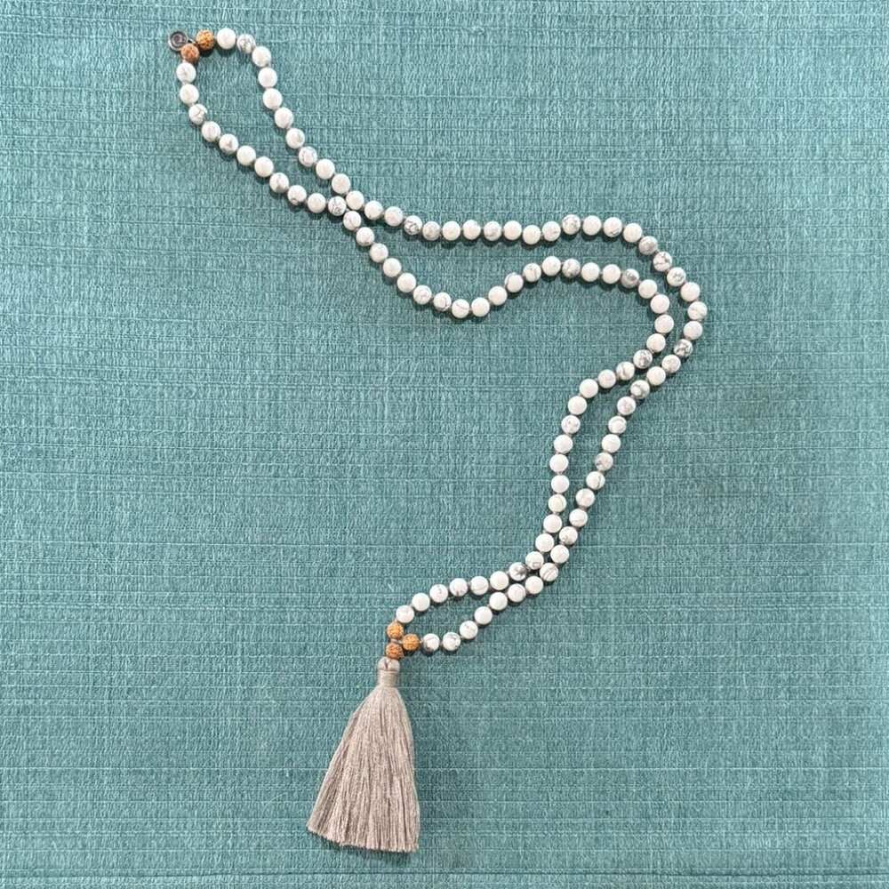 Mala Collective I Am Patient Mala Necklace